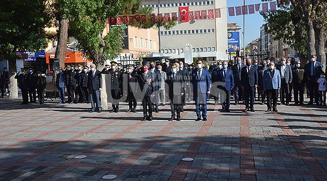 Karaman'da 19 Eylül Gaziler Günü kutlandı