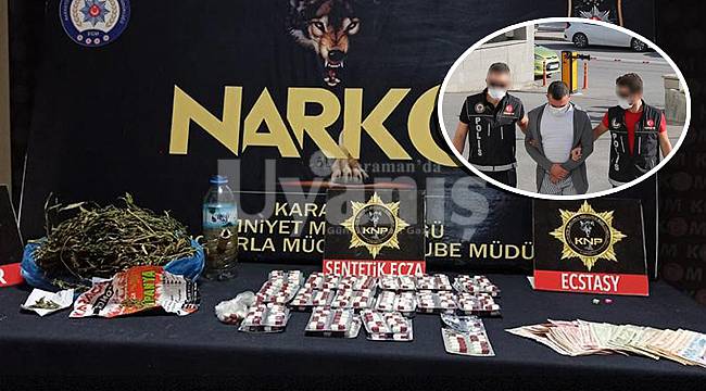 Karaman'da Uyuşturucu Operasyonu: 1 Kişi Tutuklandı