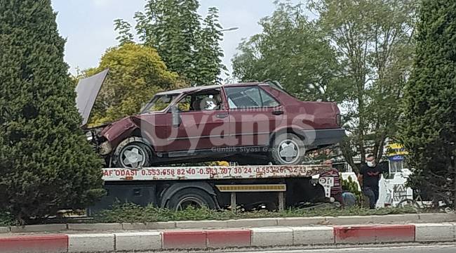 Karaman'daki trafik kazasından üç kadın yaralandı