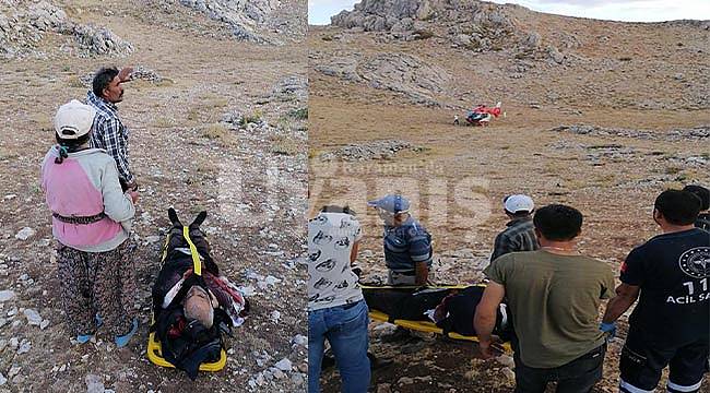 Kayalıklardan Düşen Vatandaşı Kurtarmak İçin Zamanla Yarıştılar