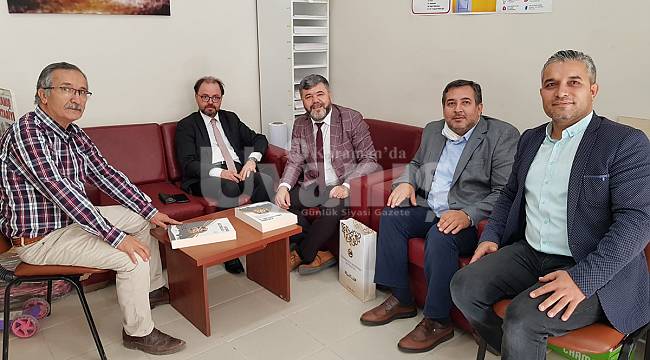 KMÜ Heyetinden gazetemize ziyaret