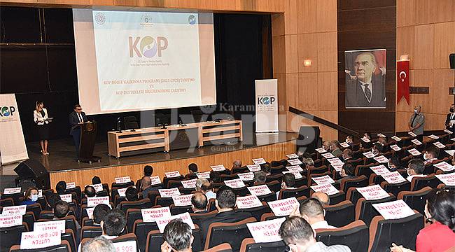 KOP Bölge Kalkınma Programı Tanıtımı ve KOP Destekleri Bilgilendirme Çalıştayı Yapıldı