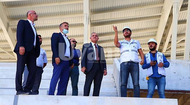 Milletvekili Şeker, spor yatırımlarını inceledi