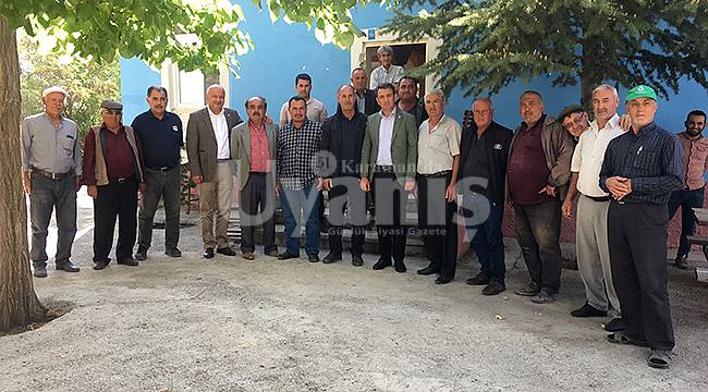 Milletvekili Ünver köylülerin sorunlarını dinledi