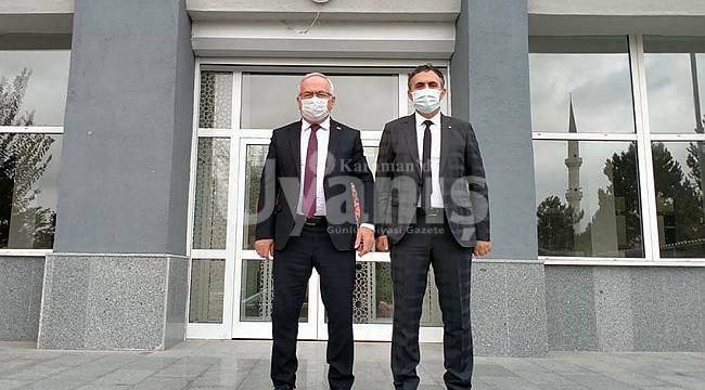 Rektör Ak, Terlemez İle Gürbüz'ü Ziyaret Etti