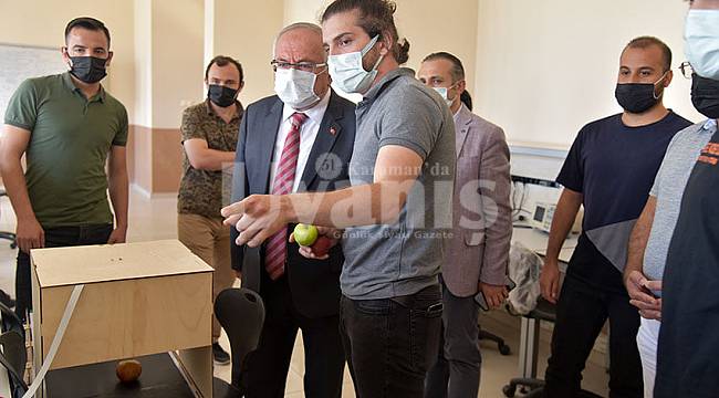 Rektör Namık Ak'tan Teknofest Ekibine Moral Ziyareti