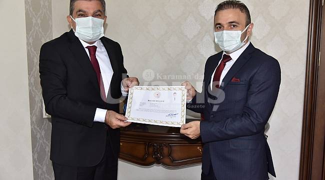 Sağlık Hizmetleri Başkanı Dr. Musa Şahin’den Veda Ziyareti