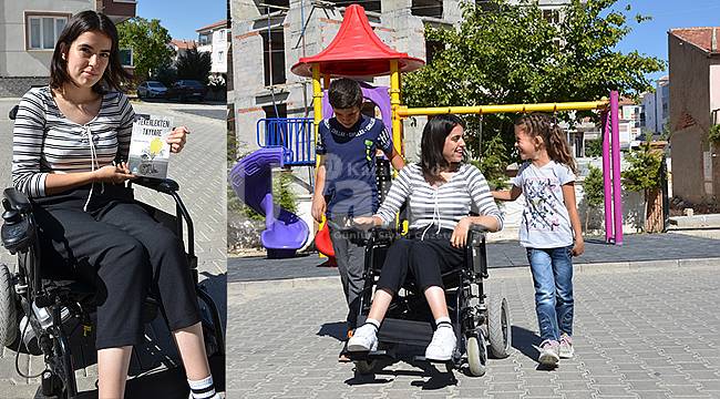Tedavisi olmayan hastalıkla mücadele eden Ebrar yaşadıklarını kitaplaştırdı