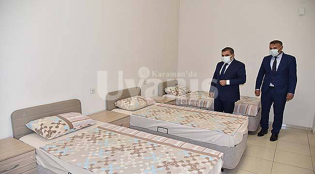 Vali Işık Öğrenci Yurtlarında İncelemelerde Bulundu