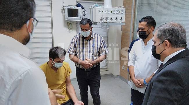Vali Işık'tan Kazazedelere Geçmiş Olsun Ziyareti