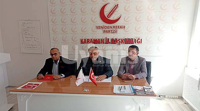Yeniden Refah Partisi İl Başkanı Şen: Biz Aşıya Değil,  Zorunlu Dayatmaya Karşıyız