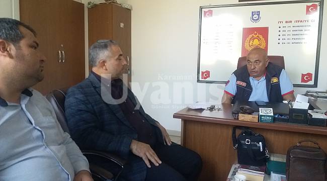 Yeniden Refah Partisi'nden İtfaiye Müdürlüğüne ziyaret