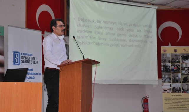 Bağımlılıkla Mücadele Konulu Eğitim Düzenlendi