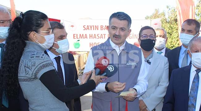 Bakan Pakdemirli Karaman'a yapılan yatırımları açıkladı