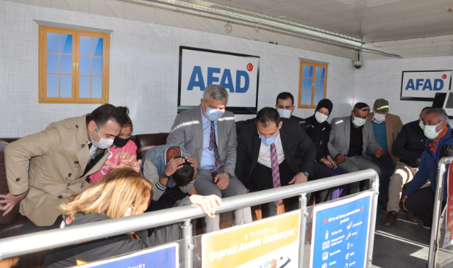 Deprem simülasyon eğitim tırı Ermenek'te
