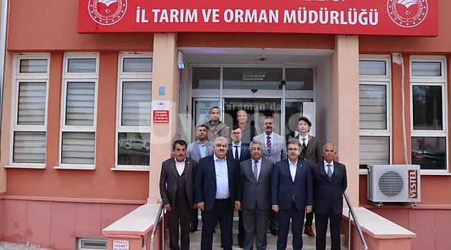 Genel Müdürlerden Karaman Tarım Ve Orman Müdürlüğü'ne Ziyaret