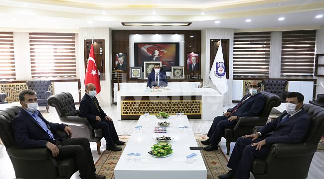 İl Müftüsü Gürbüz’den Başkan Kalaycı’ya Ziyaret
