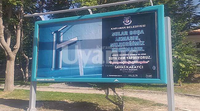 Karaman Belediyesi’nden Suya Bu Yıl Da Zam Yok
