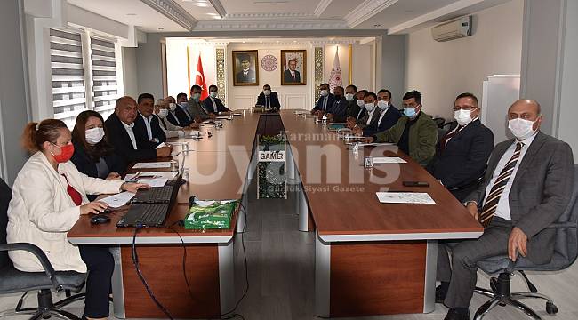Karaman'da 2.OSB Müteşebbis Heyeti Toplandı