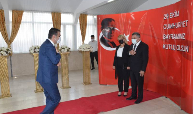 Karaman'da Cumhuriyet Bayramı resepsiyonu düzenlendi