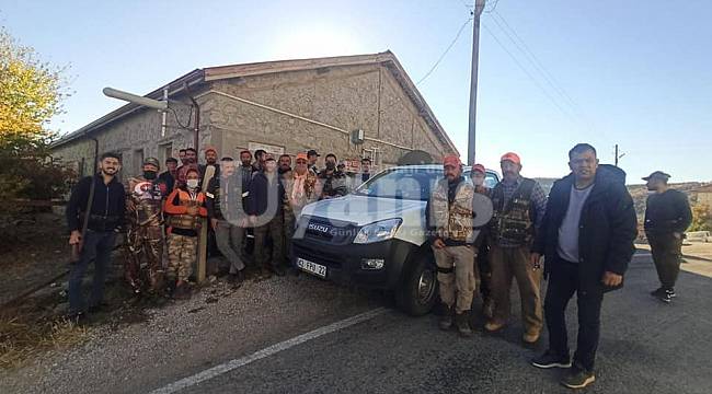 Karaman'da sürek avı düzenlendi