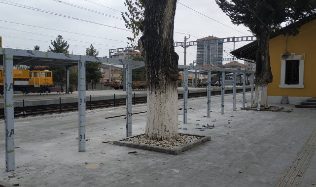Karaman Tren Garında Çalışmalar Devam Ediyor