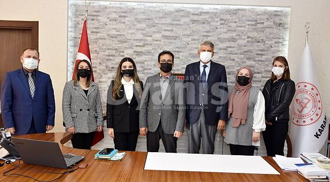 Karaman YEDAM Ekibi İl Müdürü Çalışkan'a Çalışmalarını Anlattı