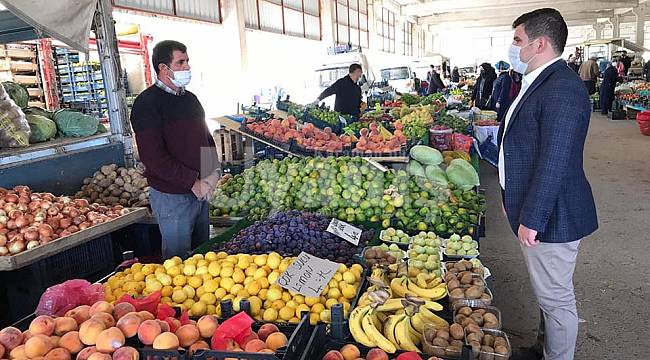 Kaymakam Çıkrık'tan Pazar Ziyareti