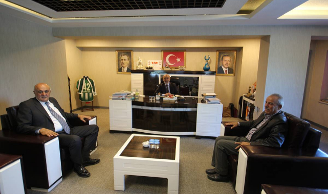 Pankobirlik'in yeni Başkanı Ramazan Erkoyuncu'dan Ak Parti'ye Ziyaret