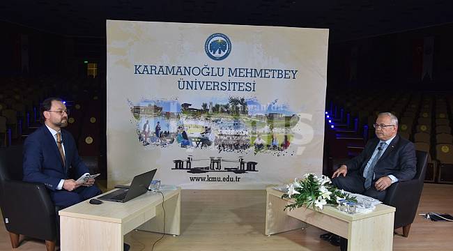 Rektör Namık Ak Canlı Yayında Öğrencilerle Buluştu