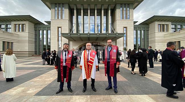 Rektör Namık Ak, Cumhurbaşkanlığı Külliyesinde Akademik Açılış Törenine Katıldı