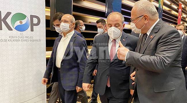 Rektör Namık Ak KOP Bölge Kalkınma Programı (2021-2023) Tanıtım Toplantısı'na Katıldı