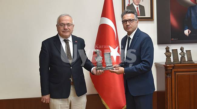 Selçuk Üniversitesi Rektörü Metin Aksoy'dan KMÜ'ye Ziyaret