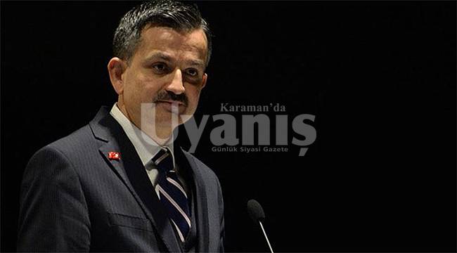 Tarım ve Orman Bakanı Pakdemirli Karaman'a geliyor