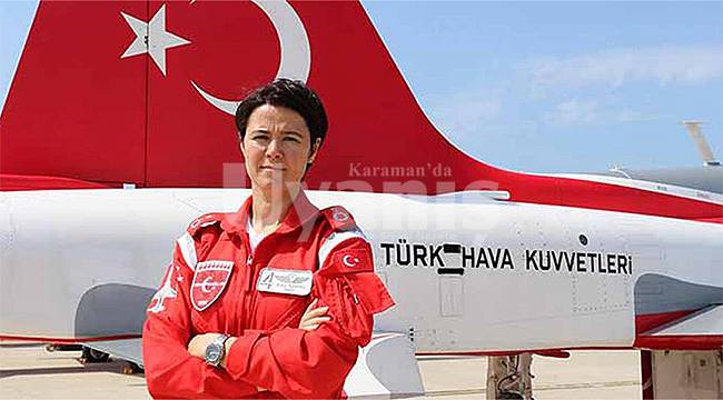 Türkiye'nin İlk Kadın Filo Komutanı Hemşerimiz Hava Pilot Yarbay Esra Özatay Oldu