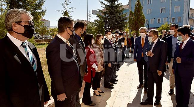 Vali Işık Ayrancı İlçesini Ziyaret Etti