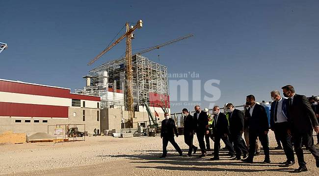 Vali Işık Biyokütle Enerji Santralinde İncelemelerde Bulundu