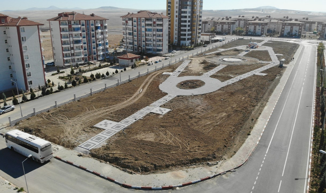 29 Ekim Parkında Çalışmalar Hızla Devam Ediyor