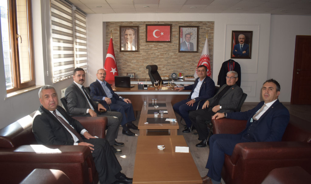 Ak Parti MKYK Üyesi Ve Konya Milletvekili Sorgun'dan İl Genel Meclisi Başkanı Çayır'a Ziyaret