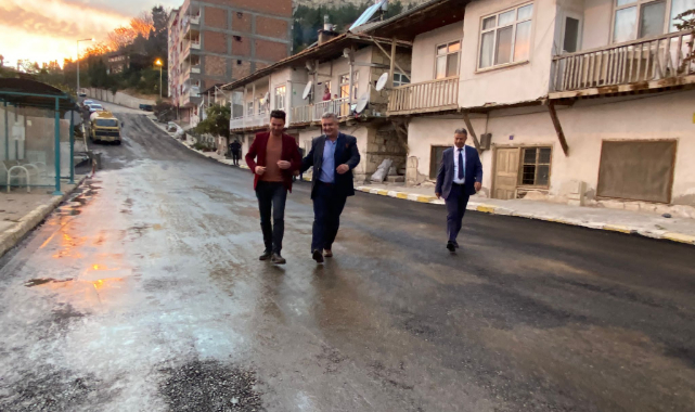 Başkan Zorlu Yol Çalışmalarını İnceledi