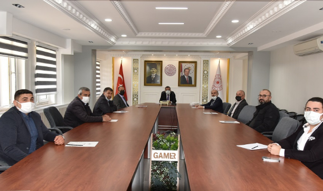 Ermenek Cenne Linyit Kömür İşletmeleri Yönetiminden Vali Işık’a Ziyaret