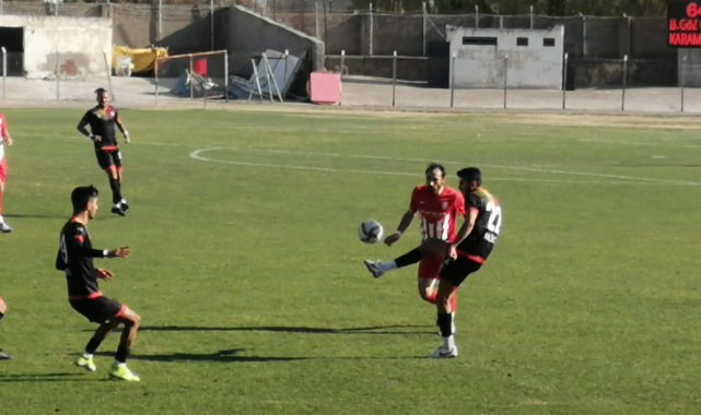 Karaman Belediyespor'dan deplasmanda muhteşem galibiyet 2-1