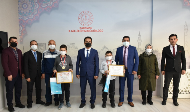 Karaman BİLSEM Öğrencilerinden İki Farklı Alanda Dünya Birinciliği