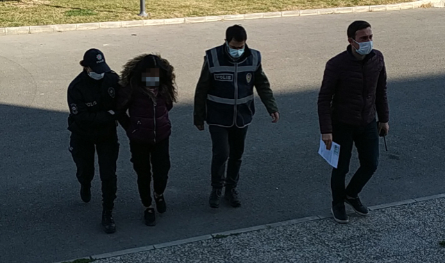 Karaman'da tartıştığı kişiyi silahla yaralayan kadın, tutuklandı