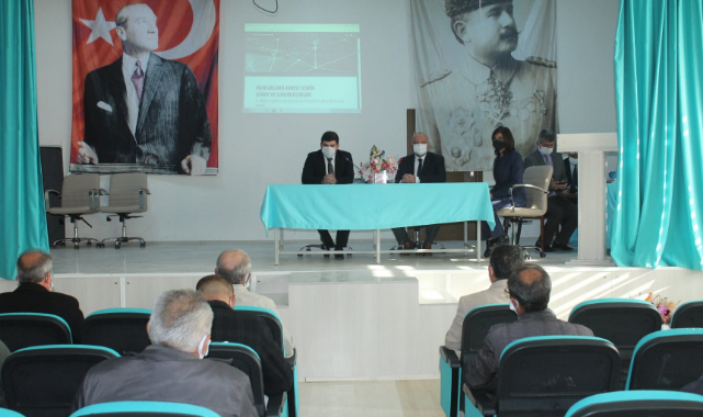 Kazımkarabekir'de Muhtarlara Maks Eğitimi Verildi