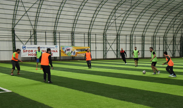 KMÜ'de Geleneksel Birimler Arası Spor Oyunları Başladı