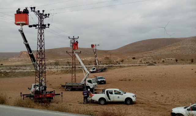 MEDAŞ, Kışa Hazırlık Çalışmalarına Ara Vermeden Devam Ediyor
