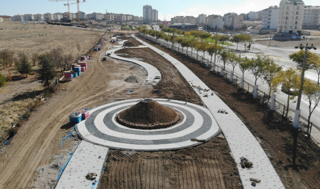 Mehmet Akif Ersoy Parkı 2. Etap çalışmaları devam ediyor