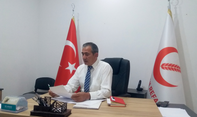 Taşkıran: “Yeniden Refah Partimizin 3. Kuruluş yıldönümü hayırlı olsun”