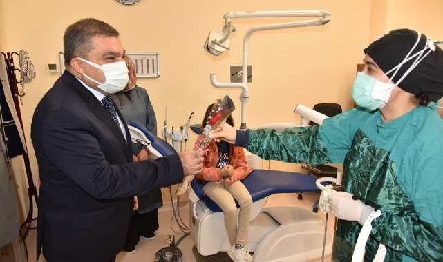 Vali Işık'tan Diş Hekimlerine Sürpriz Ziyaret